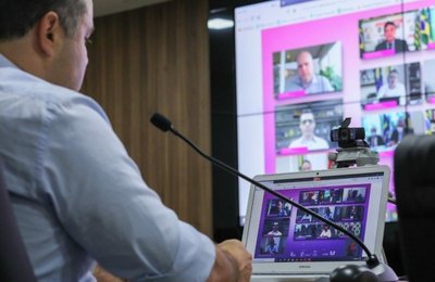 Alfabetização: governador apresenta ações em evento com dirigentes de nove estados