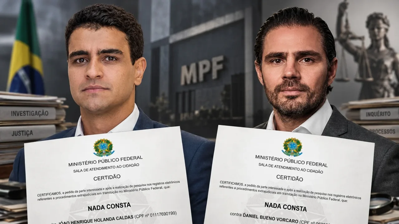 Certidão usada por JHC na Justiça não alcança apurações sigilosas; Vorcaro também tem “nada consta” do MPF