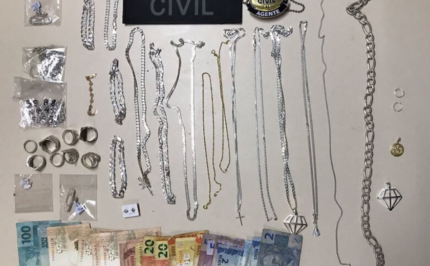 Polícia Civil prende irmãos acusados de arrombamentos no Pilar