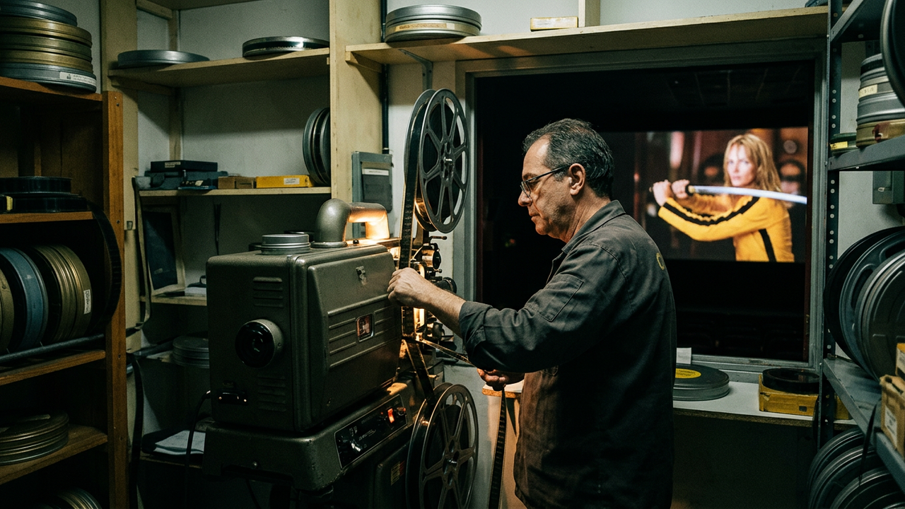 Cine Belas Artes exibe 'Kill Bill' em 35 mm, única sessão analógica da América Latina