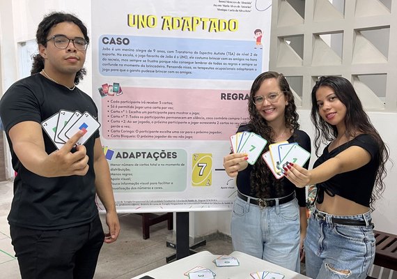 Estudantes da Uncisal criam jogos adaptados para crianças com deficiência