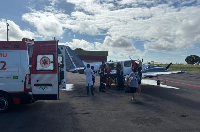 DEA realiza transferência aeromédica de paciente de Alagoas para São Paulo