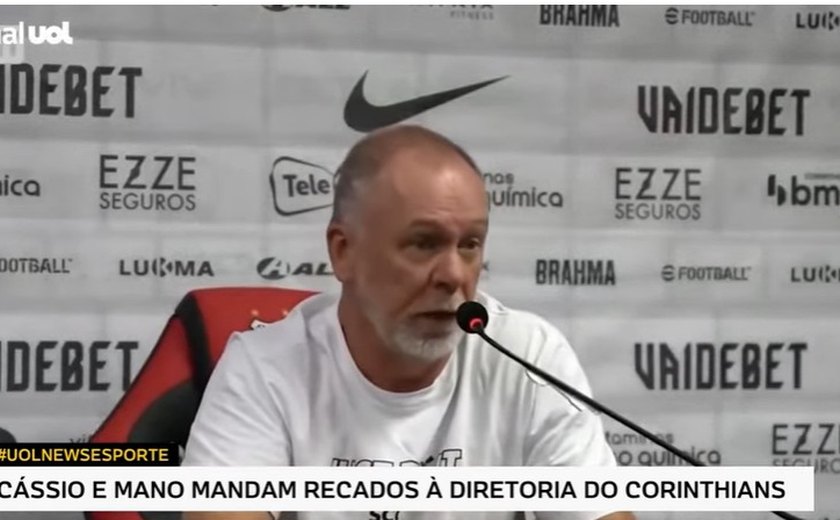 Declarações de Cássio e Mano Menezes sinalizam tensões e crises no ﻿Corinthians