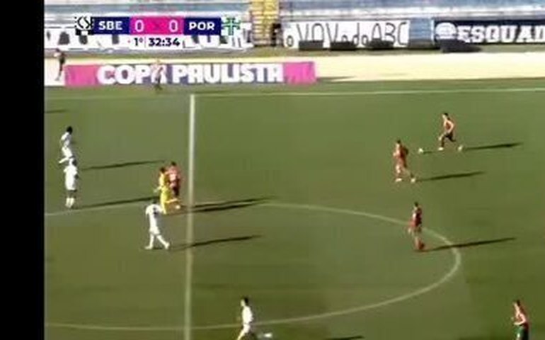 São Bernardo ganha da Portuguesa e volta à faixa de classificação do Grupo D do Paulistão