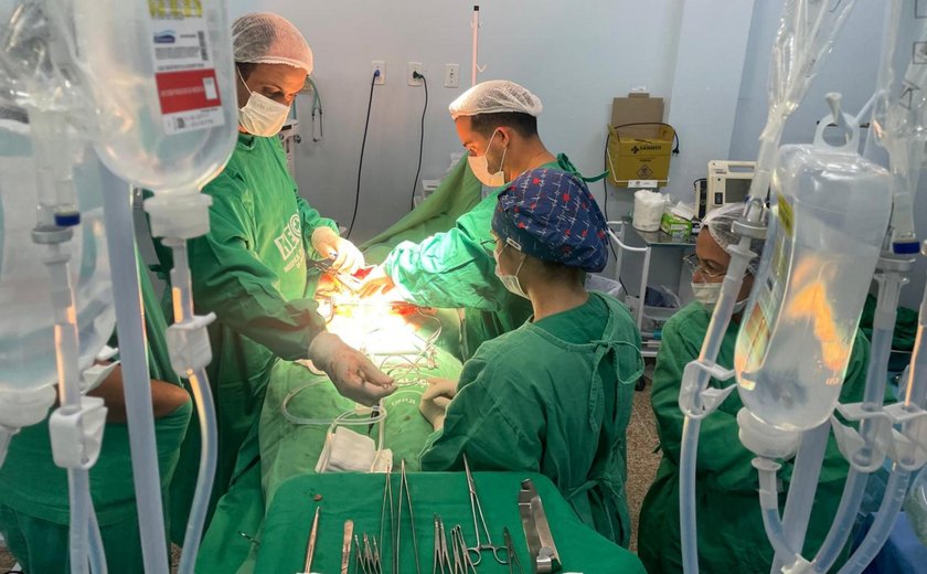 Hospital de Arapiraca realiza captação de órgãos e beneficia quatro pacientes em três estados