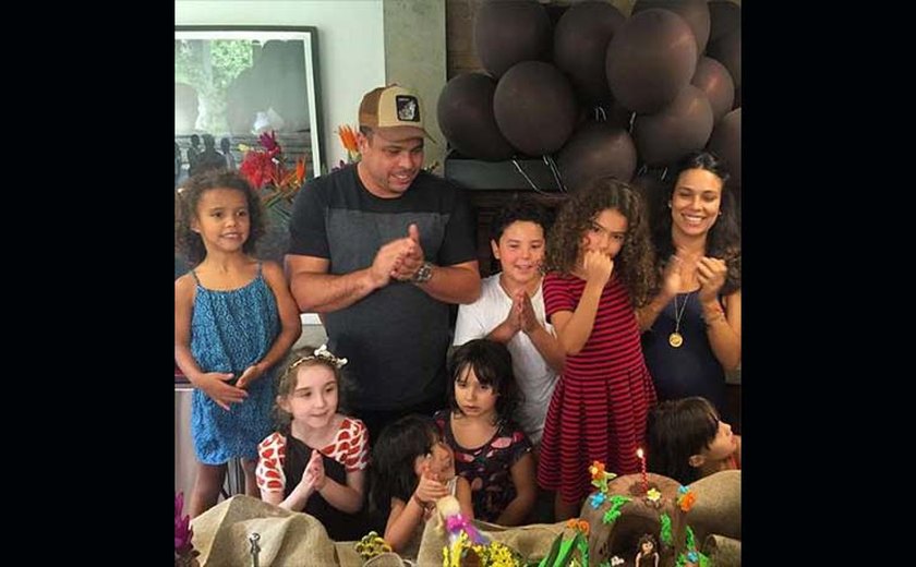 Ronaldo comemora os 7 anos da filha mais velha, Maria Sofia
