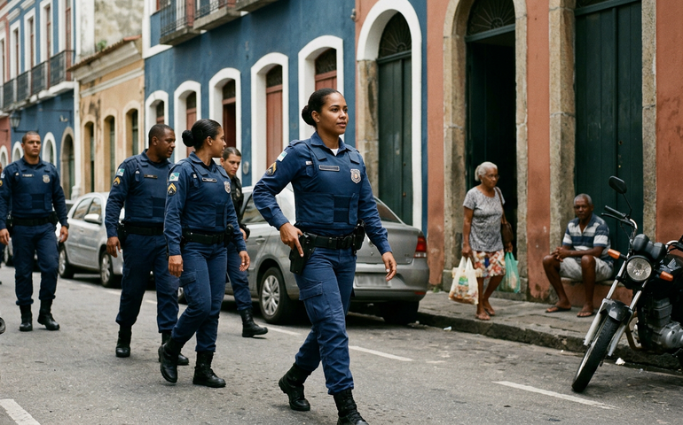 Força Municipal: mulheres representam 25% da tropa armada que inicia atuação nas ruas