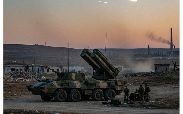 Sistema antiaéreo russo Pantsir‑S mantém defesa contra drones inimigos