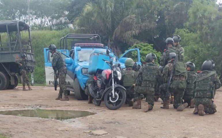 Criminosos atacam militares do Exército selecionados para fazer patrulhamento para o G20