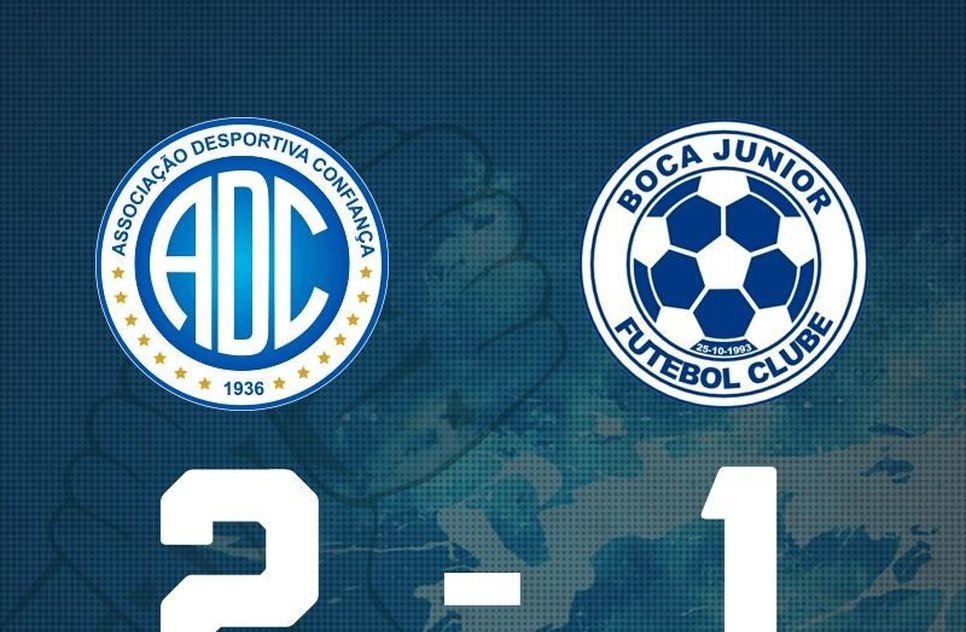 Confiança vence Boca Junior por 2 a 1  / Foto: ADC - Confiança