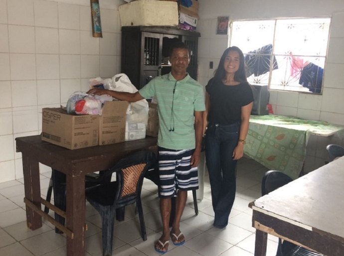 Abrigo recebe doações de campanha feita na Alagoas Previdência
