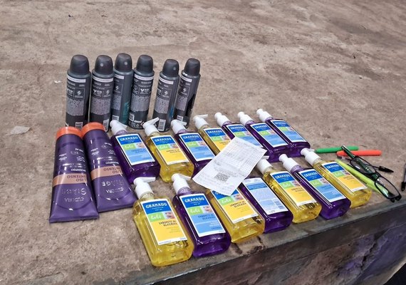 Homem é preso por furto de produtos de higiene em supermercado de shopping em Maceió