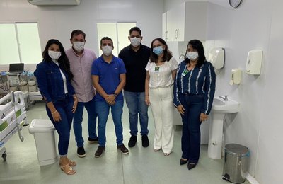 Diretoria da UPA de Palmeira dos Índios faz visita técnica em São Miguel