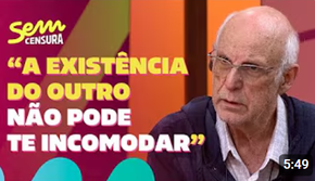 Sem Censura | Padre Júlio Lancellotti enfatiza importância de respeito e cuidado ao próximo
