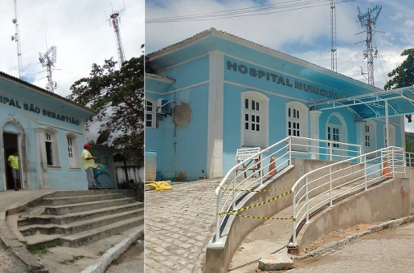 Região norte é beneficiada com reforma de Hospital em Porto Calvo