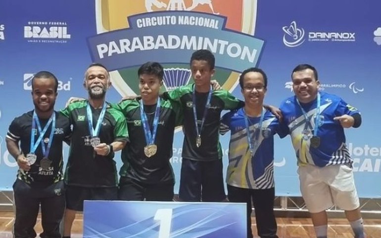 Badminton: atletas da Escola Paralímpica de Esportes levam 6 medalhas