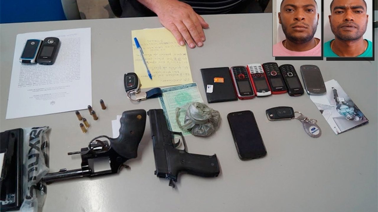 Polícia Civil prende dois acusados de assaltar clínicas em Maceió