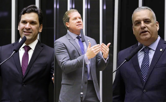 Alfredo Gaspar, Marx Beltrão e Isnaldo Bulhões assinaram proposta que muda regime de governo no país Alfredo Gaspar, Marx Beltrão e Isnaldo Bulhões assinaram proposta que muda regime de governo no país