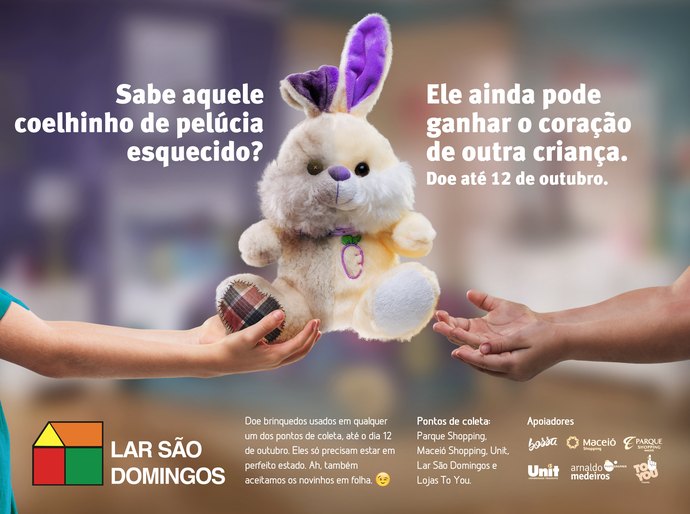Lar São Domingos lança campanha para o Dia da Criança