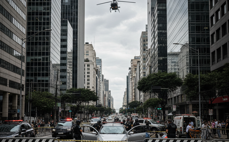 Perseguição policial do Morumbi à Faria Lima termina com um morto e quatro baleados