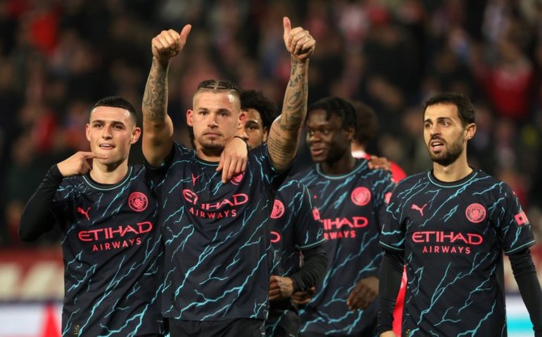 City supera Copenhague na abertura das oitavas e se mantém imbatível na Liga dos Campeões