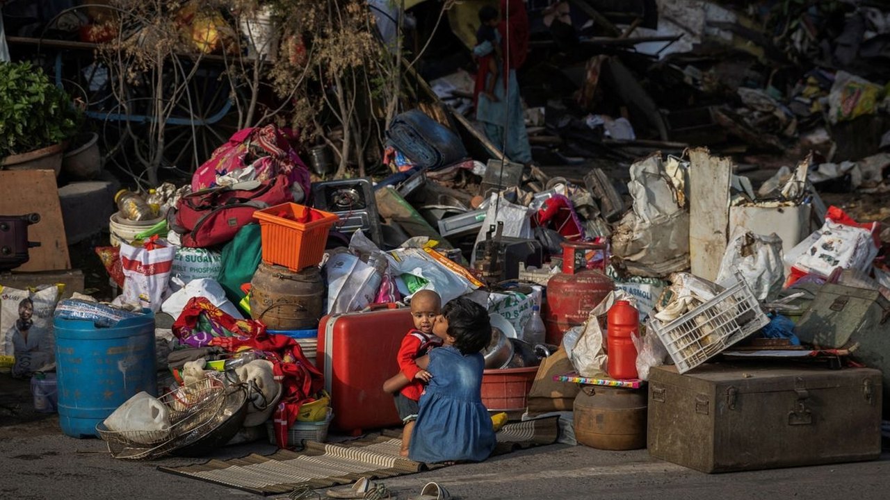 Favelas desaparecem da capital indiana antes da cúpula do G20