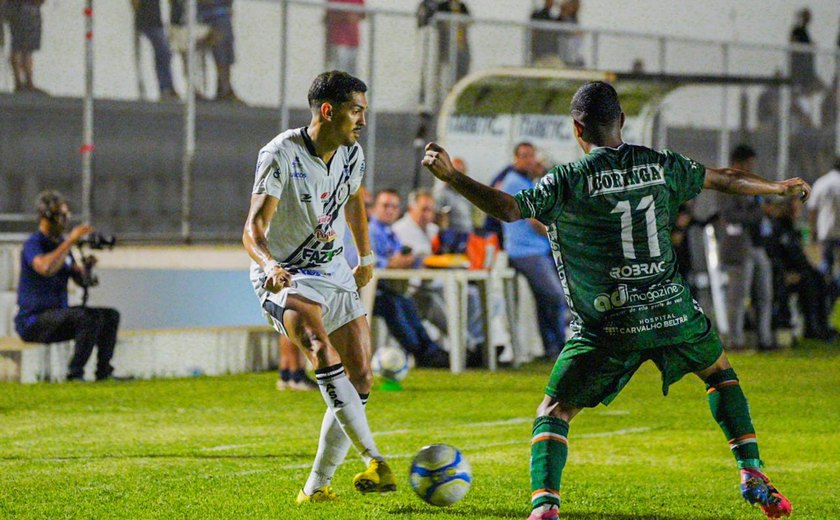 Coruripe vence o ASA no Coaracy da Mata Fonseca, pela 2ª rodada da Copa Alagoas