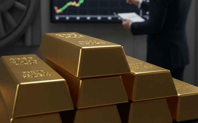 Ouro ultrapassa US$ 5.500 após ameaças de Trump ao Irã