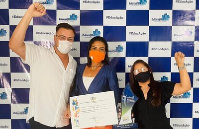 Educação de São José da Laje é homenageada pela Undime por resultados no Ideb 2019  