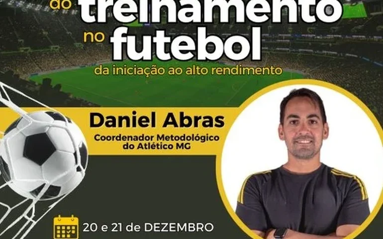 Coordenador do Atlético Mineiro fará curso para profissionais e estudantes