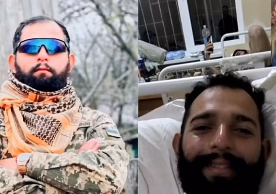 Soldado maranhense perde parte da perna após pisar em mina na guerra da Ucrânia