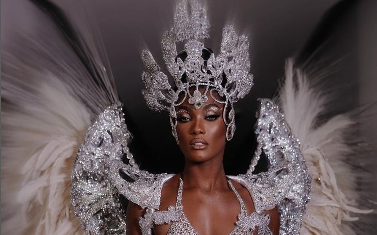 Segredo da fantasia de Erika Januza no desfile campeão da Viradouro é revelado por stylist