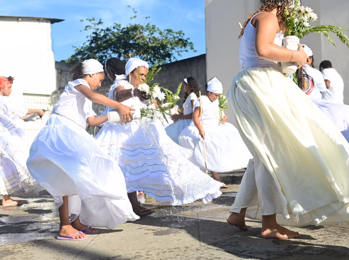 Lavagem do Bonfim em Penedo celebra cultura afro-brasileira