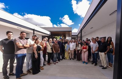 Produtores e artistas alagoanos visitam as obras do Conservatório de Música de Arapiraca