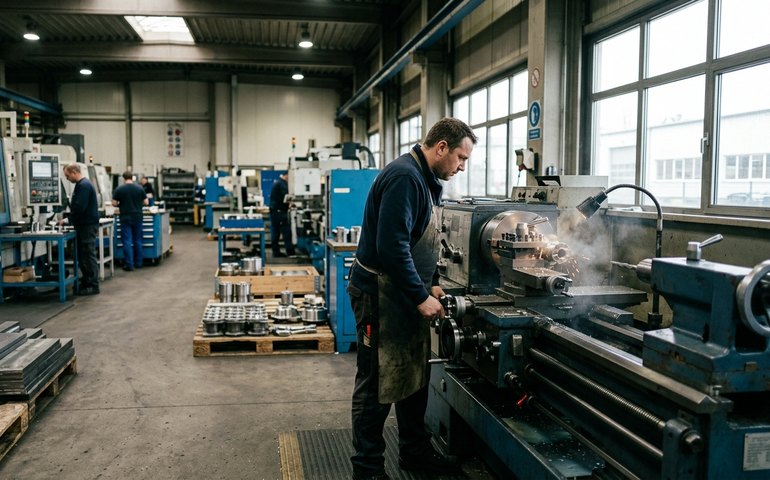 Encomendas à indústria alemã sobem 0,9% em fevereiro, aponta Destatis