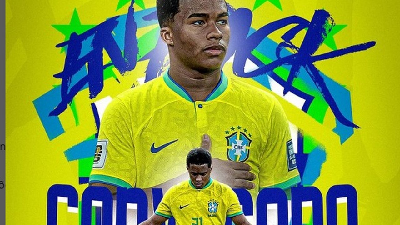 Brasil joga mal, mas vence a Bolívia com gol de Endrick em estreia no Pré-Olímpico