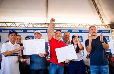 Governo de Alagoas anuncia em Jacuípe pavimentação de rodovia que liga município à cidade de Campestre