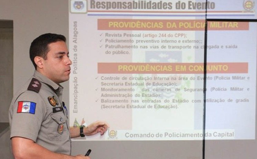 Polícia Militar disponibiliza 100 policiais para segurança do desfile cívico de Alagoas