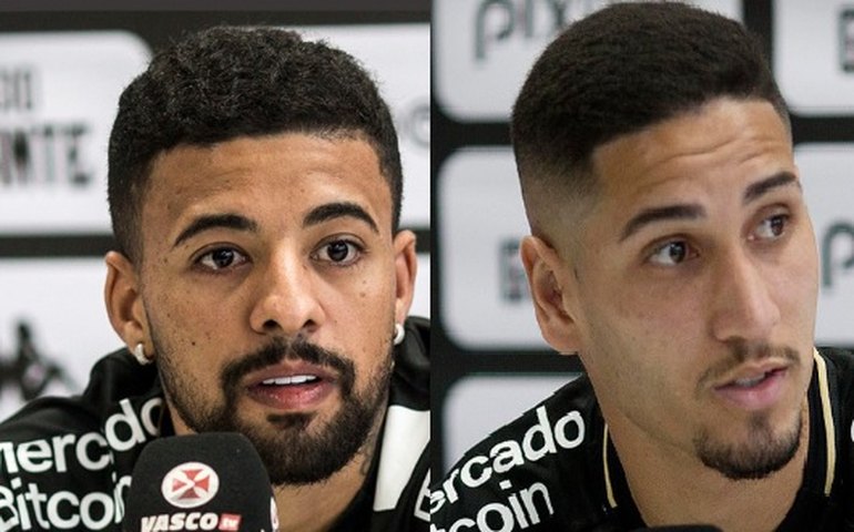 Paulinho e Praxedes têm identidade com o Vasco e esperam ajudar a reerguer o clube