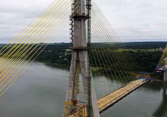 Segunda ponte entre Brasil e Paraguai deve ser concluída em novembro
