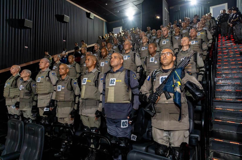 PM-AL realiza aula inaugural do 1º Curso de Motopatrulhamento Tático