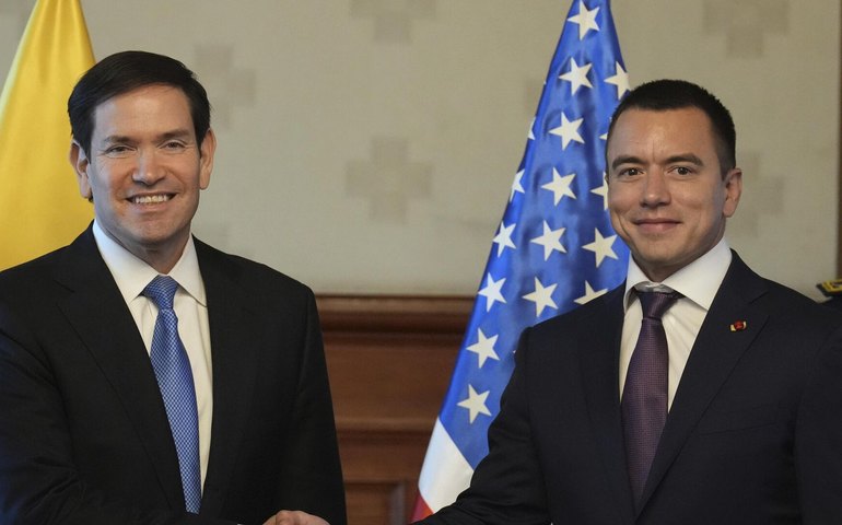 EUA anunciam financiamento de US$ 20 milhões ao Equador e drones para combater tráfico de drogas