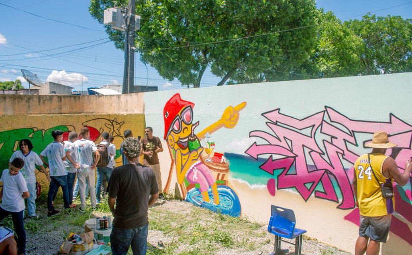 Projeto “Ritmos e Cores em MCZ” leva arte para escolas estaduais em Maceió