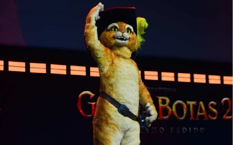 Canções, humor e famosos na volta do Gato de Botas