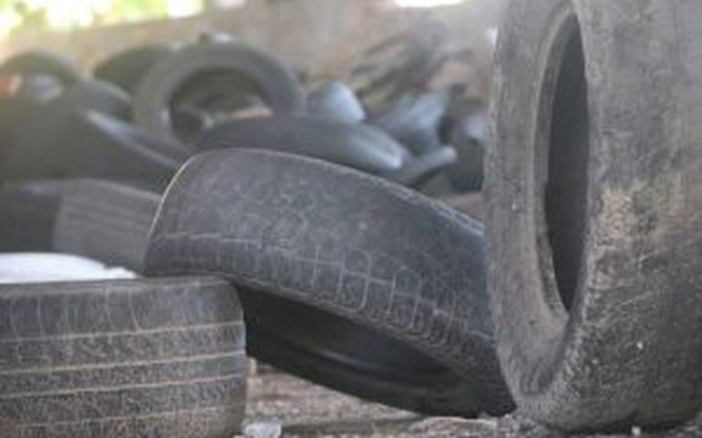 Prefeitura adere a campanha para coleta de pneus inutilizados