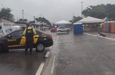 Agentes de trânsito da SMTT prestam apoio viário em festividades juninas