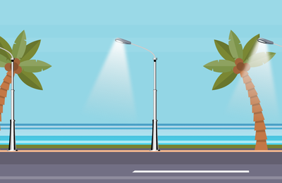Iluminação LED na orla de Maceió gera economia de meio milhão de reais