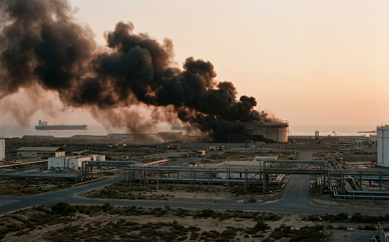 Porto de petróleo volta a ser incendiado em Al Fujairah, nos Emirados Árabes