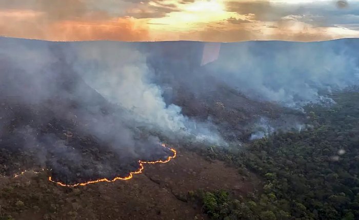 ﻿﻿De janeiro a agosto de 2024 os incêndios no Brasil já atingiram 11,39 milhões de hectares do território do país