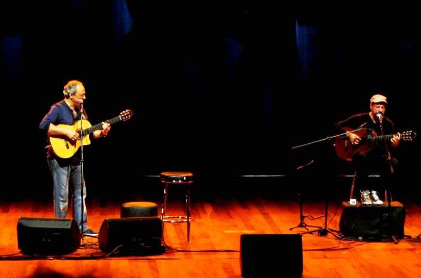 Toquinho e João Bosco fazem show nesta sexta no Teatro Gustavo Leite